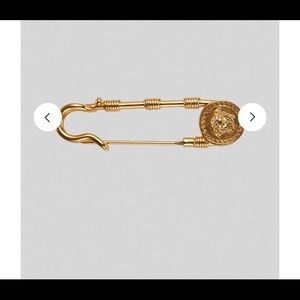 Versace SAFETY PIN BROOCH